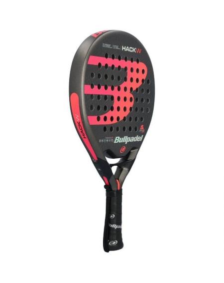 Pala de Pádel Bullpadel Hack W 2019 (Ale Salazar)/ Roja y Negra