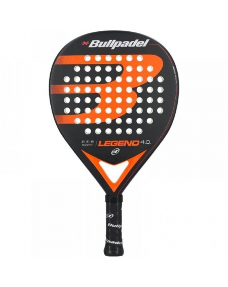 Pala de Pádel Bullpadel Legend 4.0 2022/ Naranja y Negra