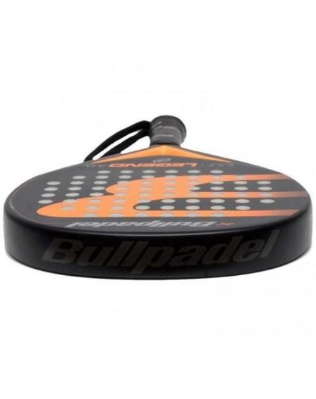 Pala de Pádel Bullpadel Legend 4.0 2022/ Naranja y Negra