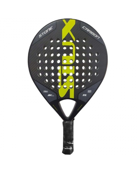 Pala de Pádel Siux Stone Carbon 3K/ Amarilla y Negra