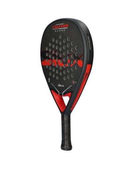 Pala de Pádel Siux Tsunami Revolution/ Roja y Negra