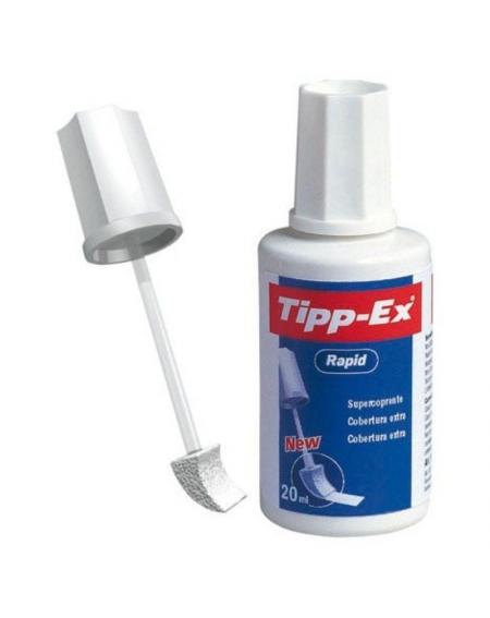 Caja de Correctores de Escritura Líquida Bic Tipp-Ex Rapid Fluid/ 20ml/ 10 unidades