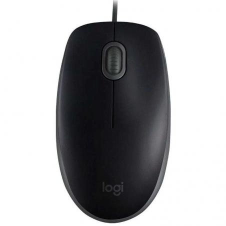 Ratón Logitech B110 Silent/ Hasta 1000 DPI