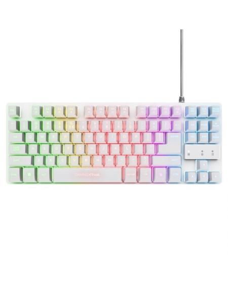 Pack Gaming Trust Gaming GXT 794W/ Teclado RGB + Ratón RGB + Alfombrilla