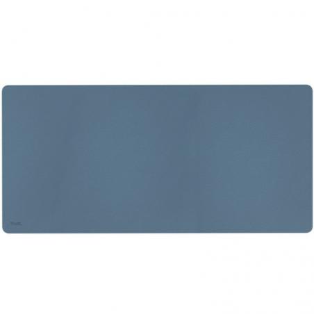 Alfombrilla Ergonómica XXL Trust Benya/ 2 x 430 x 900mm/ Azul