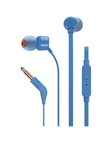 Auriculares Intrauditivos JBL T110/ con Micrófono/ Jack 3.5/ Azules - Imagen 4