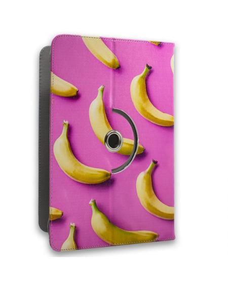 Funda COOL Ebook Tablet Universal 9.7 - 11 Pulg Dibujos Bananas (Cuadrada)