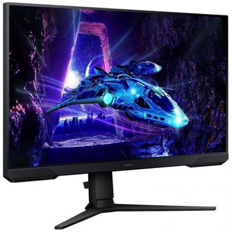 Monitor Gaming Samsung Odyssey G3 S27DG300EU/ 27'/ Full HD/ 1ms/ 180Hz/ VA/ Regulable en altura/ Negro