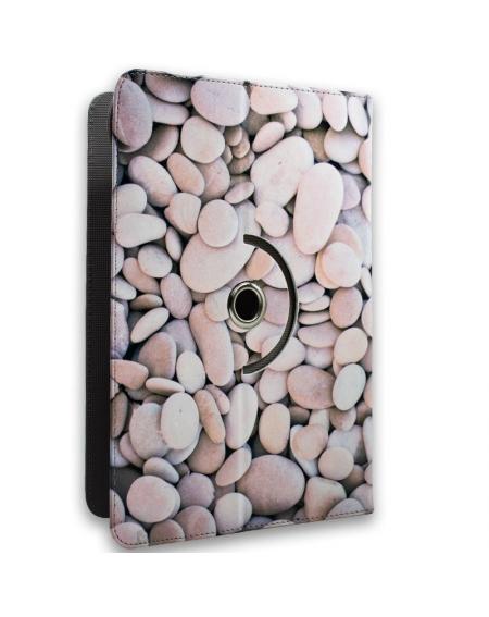 Funda COOL Ebook Tablet Universal 9.7 - 11 Pulgadas Dibujos Piedras (Cuadrada)