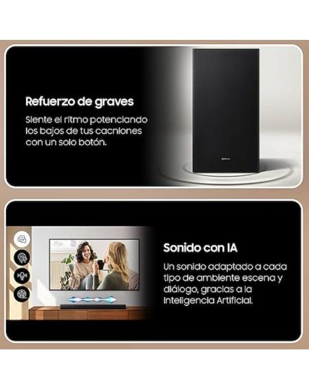 Barra de Sonido con Bluetooth Samsung B650D Serie-B 3.1 2024/ 3.1