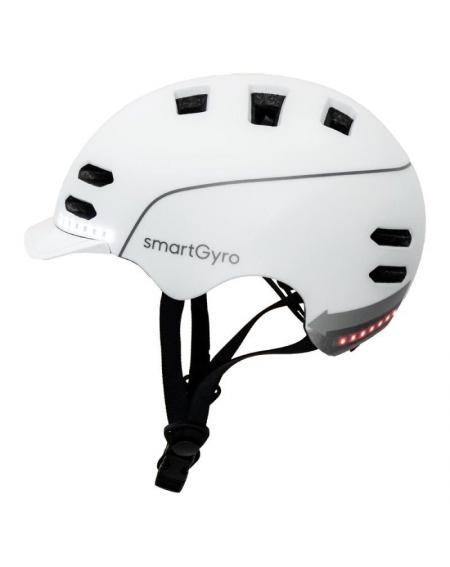 Casco para Adulto SmartGyro Helmet/ Tamaño L/ Blanco