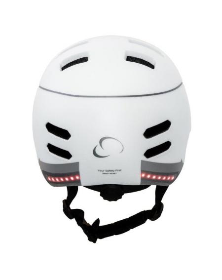 Casco para Adulto SmartGyro Helmet/ Tamaño L/ Blanco