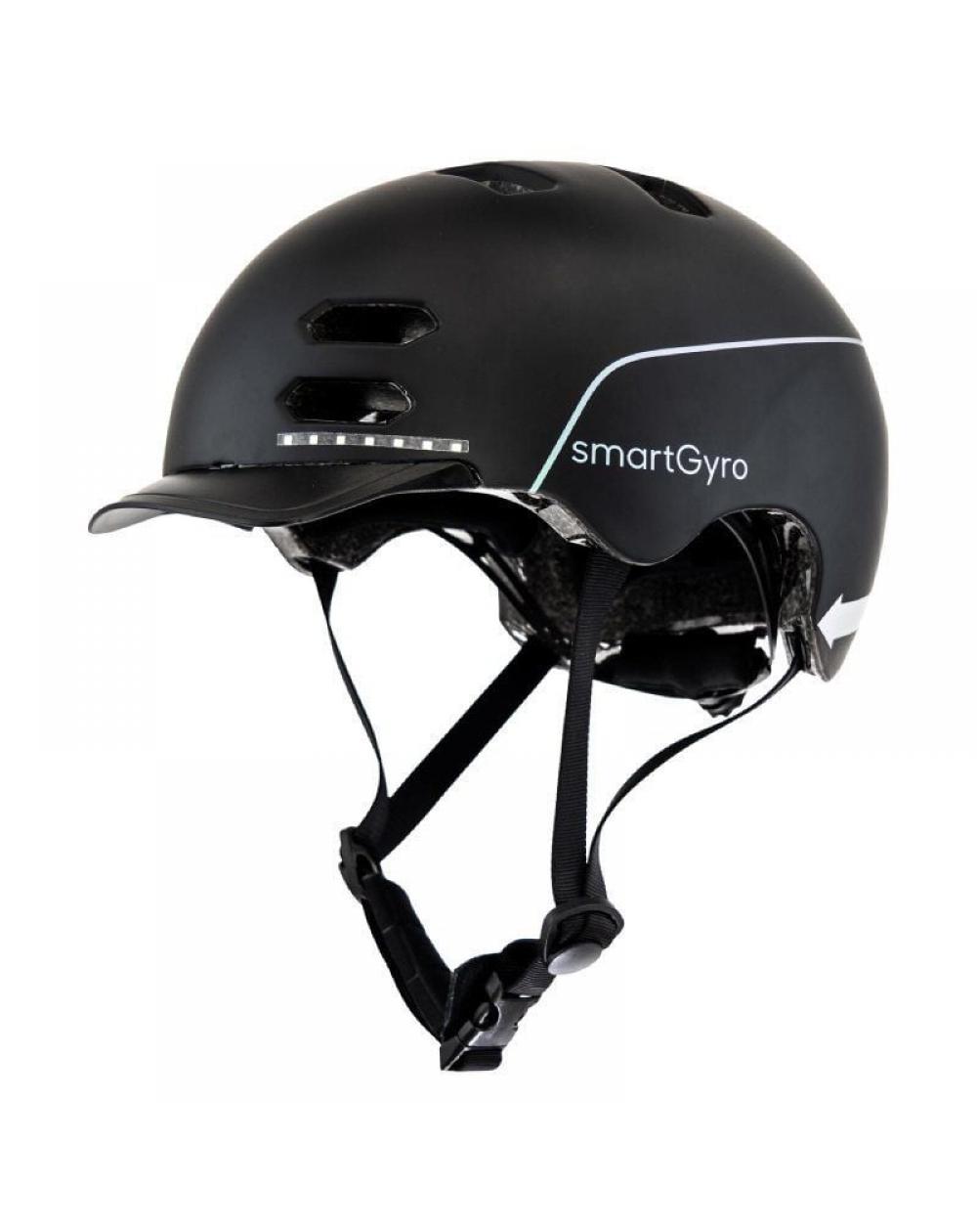 Casco para Adulto SmartGyro Helmet/ Tamaño M/ Negro