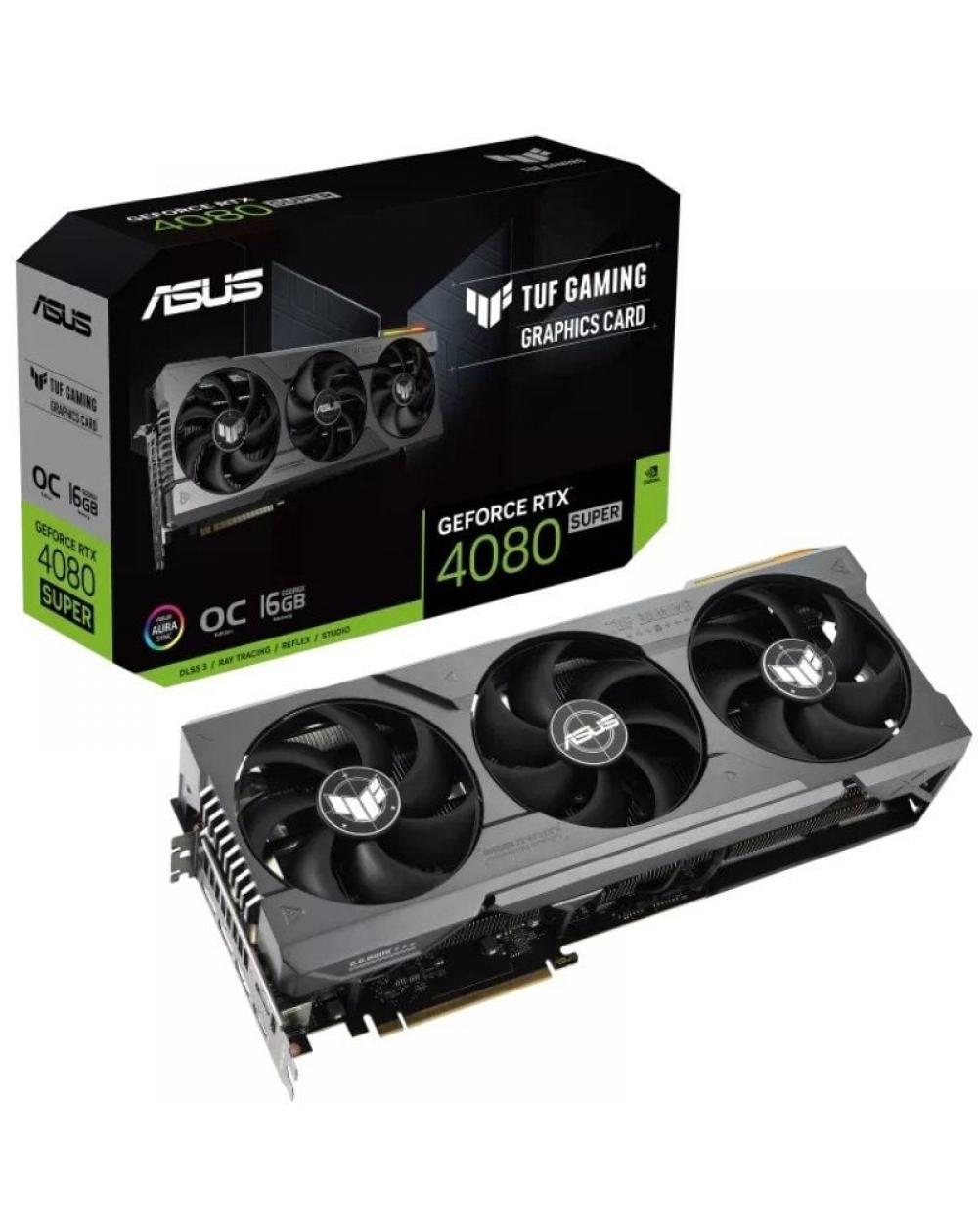 Tarjeta Gráfica Asus TUF Gaming GeForce RTX 4080 SUPER OC/ 16GB GDDR6X