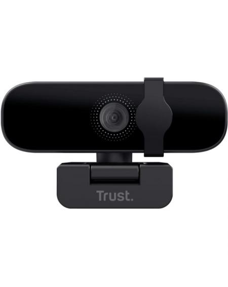 Webcam Trust Tanor/ Enfoque Automático/ 1920 x 1080 Full HD