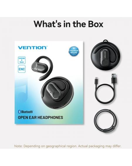 Auriculares Deportivos Bluetooth Vention Open Ear OpenBeat O11 NBPB0 con estuche de carga/ Negros