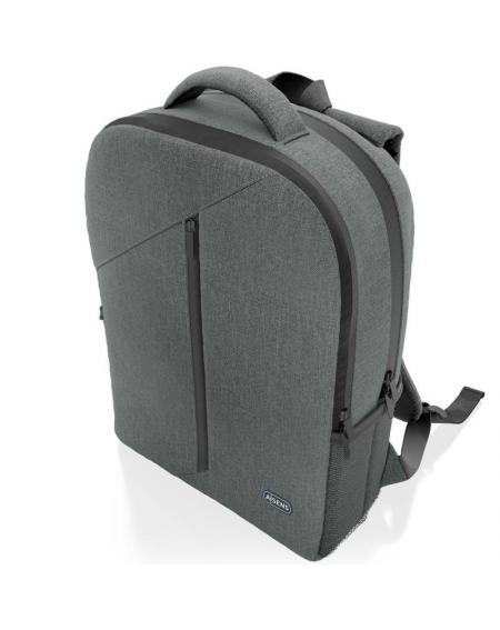 Mochila Aisens Premium ASBG-BP084-GR para Portátiles hasta 15.6'/ Gris