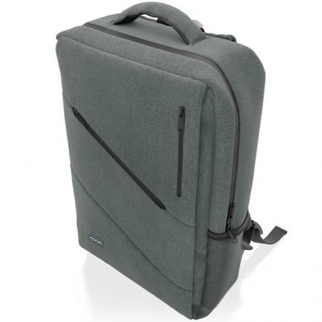 Mochila Aisens Urbana y de Oficina ASBG-BP085-GR para Portátiles hasta 15.6'/ Gris