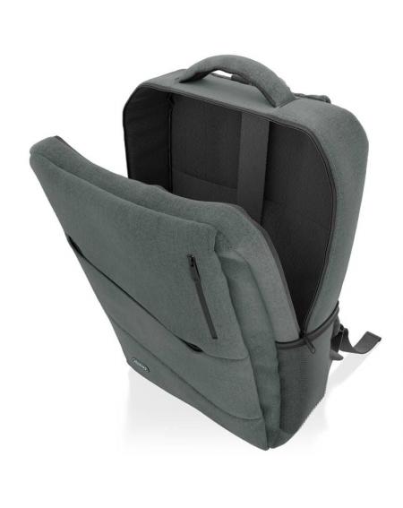 Mochila Aisens Urbana y de Oficina ASBG-BP085-GR para Portátiles hasta 15.6'/ Gris