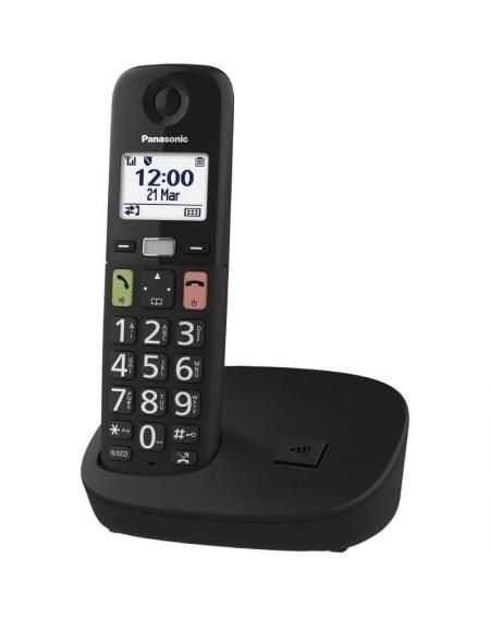 Teléfono Inalámbrico Panasonic KX-TGU110/ Negro