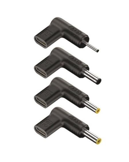 Pack 4 Clavijas para Portátil Acer NGS BUD-AC/ DC - USB Tipo-C