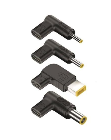 Pack 4 Clavijas para Portátil Lenovo NGS BUD-L/ DC - USB Tipo-C