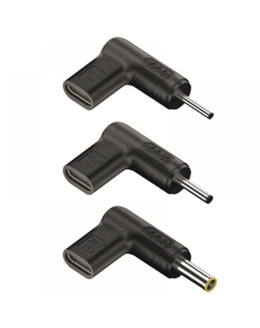 Pack 3 Clavijas para Portátil Samsung NGS BUD-SM/ DC - USB Tipo-C