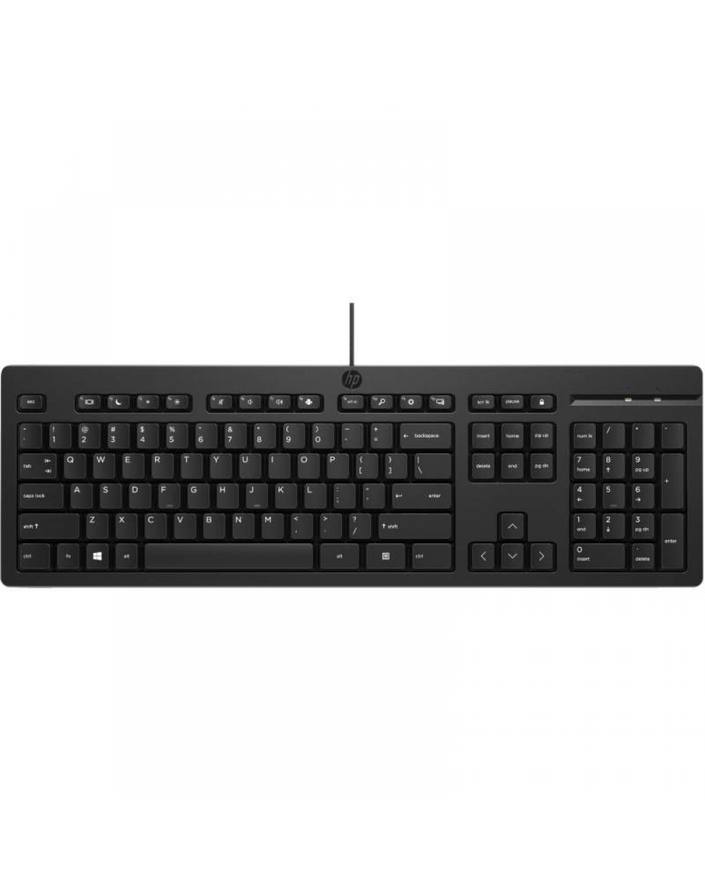 Teclado HP 125/ Negro