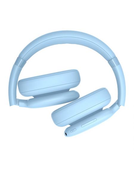 Auriculares Stereo Bluetooth Cascos COOL Roller Celeste