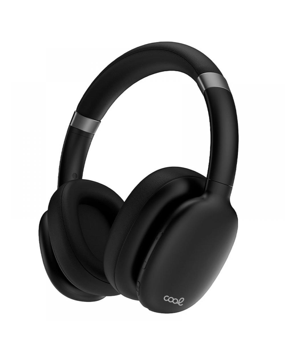 Auriculares Stereo Bluetooth Cascos COOL Roller Negro