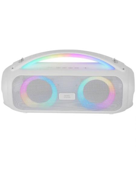 Altavoz con Bluetooth Mars Gaming MS-PULSE/ 50W RMS/ 2.0/ Blanco