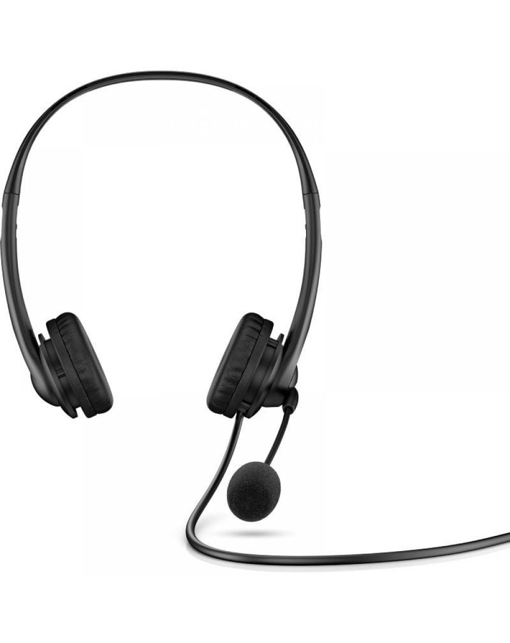 Auriculares HP G2/ con Micrófono/ USB/ Negros