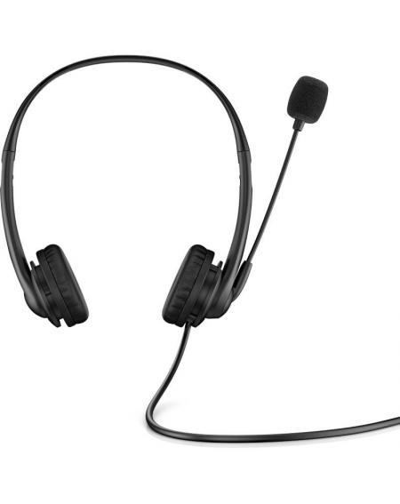 Auriculares HP G2/ con Micrófono/ USB/ Negros