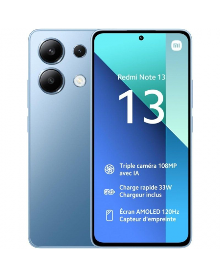 Smartphone Xiaomi Redmi Note 13 8GB/ 512GB/ 6.67'/ Azul