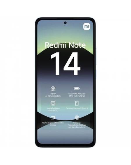 Smartphone Xiaomi Redmi Note 14 6GB/ 128GB/ 6.67'/ Azul