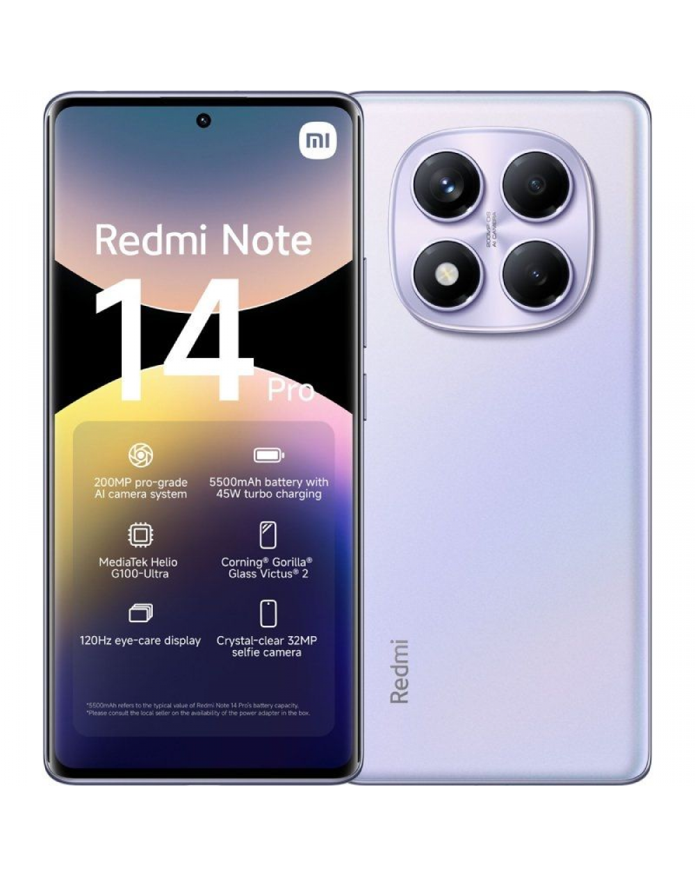 Smartphone Xiaomi Redmi Note 14 Pro 8GB/ 256GB/ 6.67'/ Purpura