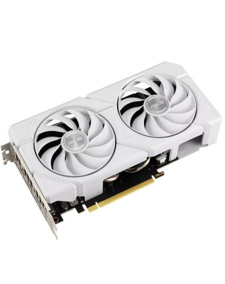 Tarjeta Gráfica Asus Dual GeForce RTX 4060 Ti EVO OC White Edition/ 8GB GDDR6