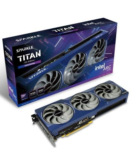 Tarjeta Gráfica Sparkle Intel Arc B580 Titan OC Edition/ 12GB GDDR6