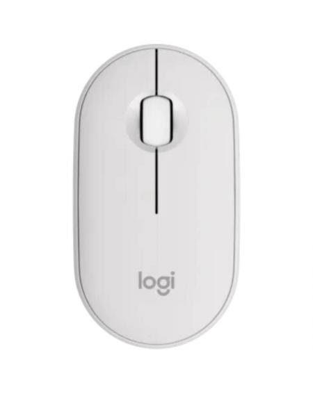 Ratón Inalámbrico Logitech Pebble 2 M350S/ Hasta 1000 DPI/ Blanco