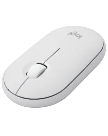 Ratón Inalámbrico Logitech Pebble 2 M350S/ Hasta 1000 DPI/ Blanco