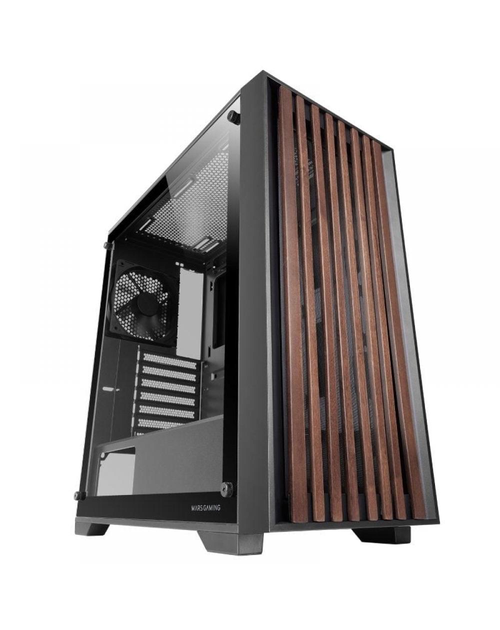 Caja Gaming Semitorre Mars Gaming MC-WOOD