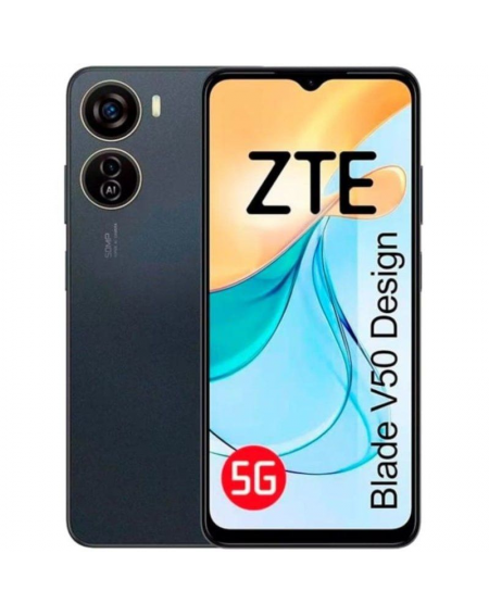 Smartphone ZTE Blade V50 Design 4GB/ 128GB/ 6.6'/ 5G/ Negro