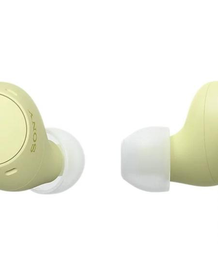 Auriculares Bluetooth Sony WF-C510 con estuche de carga/ Autonomía 5h/ Amarillos