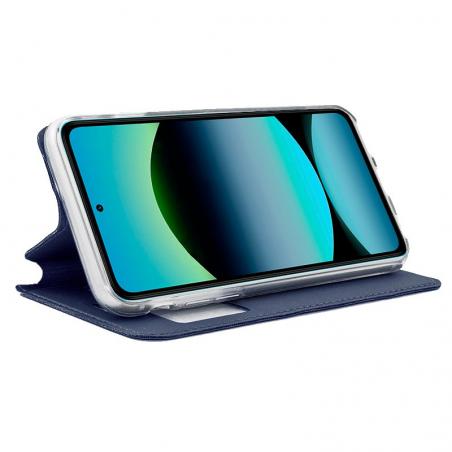 Funda COOL Flip Cover para Xiaomi Redmi Note 14 Liso Azul