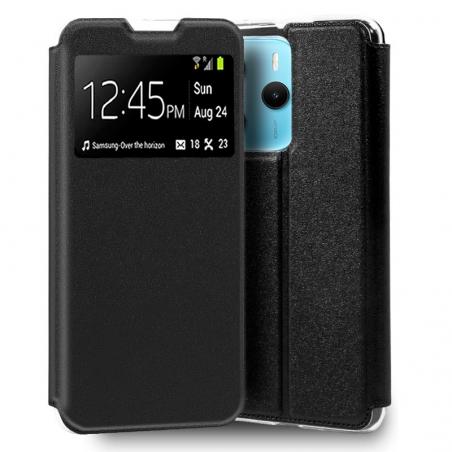 Funda COOL Flip Cover para Xiaomi Redmi Note 14 Liso Negro