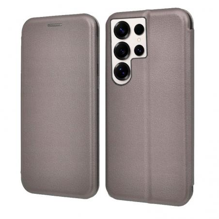 Funda COOL Flip Cover para Samsung S938 Galaxy S25 Ultra Elegance Plata