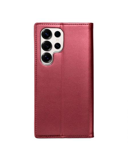 Funda COOL Flip Cover para Samsung S938 Galaxy S25 Ultra Liso Burgundy