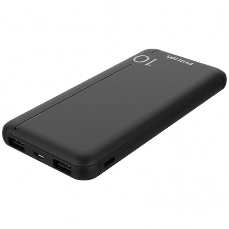 Powerbank 10000mAh Philips DLP1810NB/62/ Negra