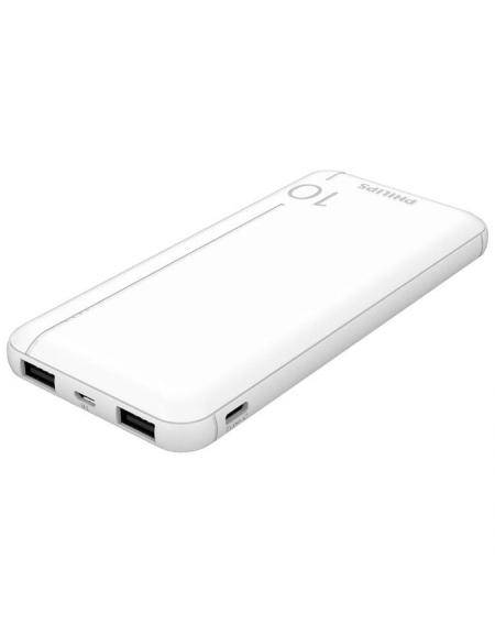 Powerbank 10000mAh Philips DLP1810NW/62/ Blanca