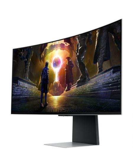 Monitor Gaming Ultrapanorámico Curvo Samsung G8 Odyssey OLED S34DG850SU 34'/ WQHD/ 0.03ms/ 175Hz/ Multimedia/ Regulable en Altur